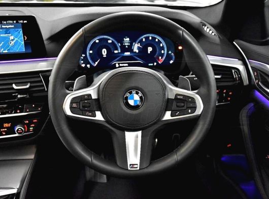 2019 BMW 5.20D M SPORT KAZASIZ LACİVERT SIFIR AYARINDA LASTİKLER 